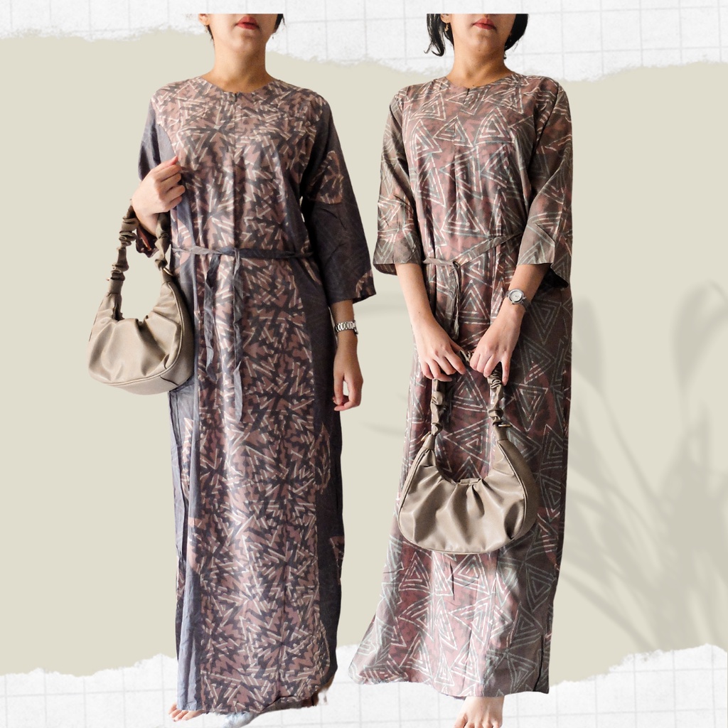 Dress Gamis Remaja Akasa Dress Daster Lengan Panjang Busui