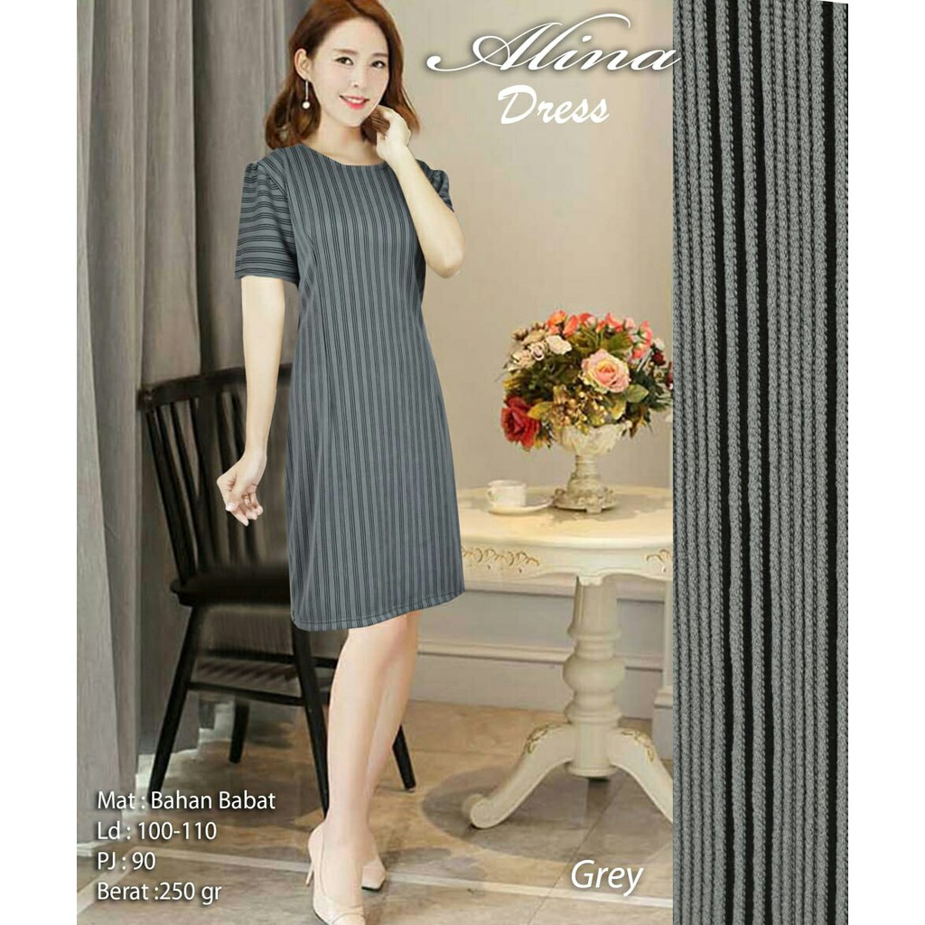 Arnis Mini Dress Alina Bahan Babat Melar LD 100-110