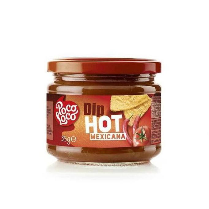 

terlaris01 Poco Loco Salsa Dip Mexicana Hot 315G