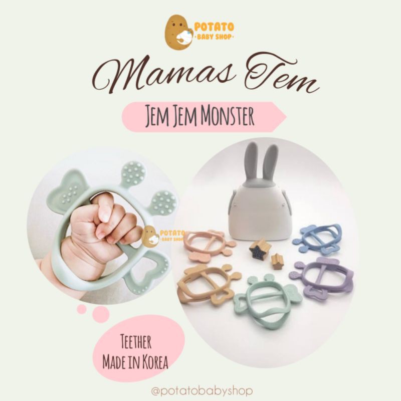 Mamas Tem - Jem Jem Monster Teether mamastem Jemjem