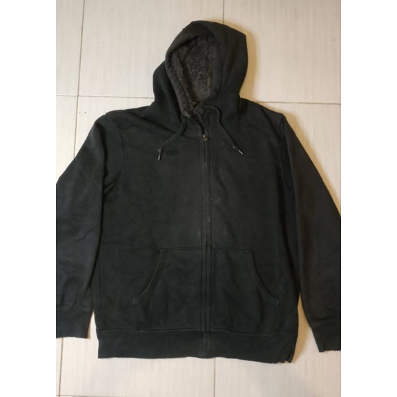 jaket sherpa jaket bulu angsa/sherpa preloved