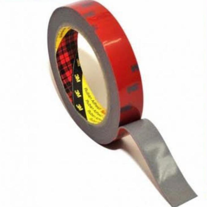 

PROMO double tape lem perekat 2 sisi 3m merah 2x450cm