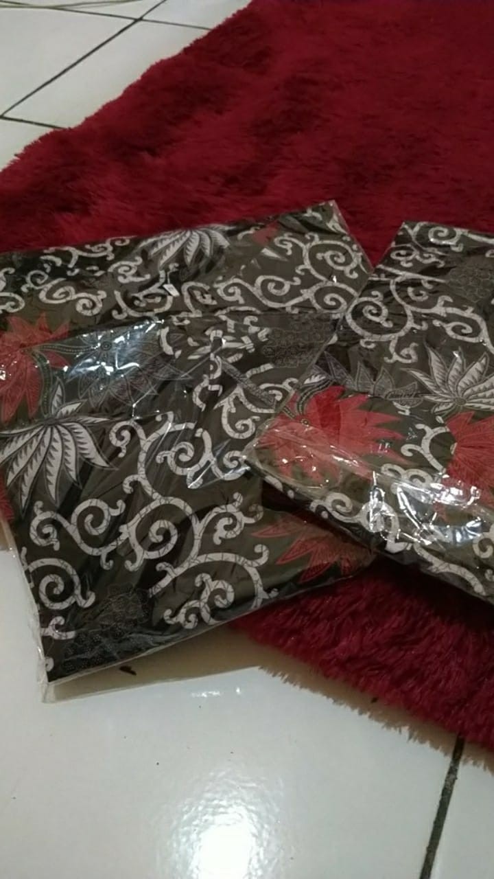 Maura Couple - Sania Ruffle Batik Couple - Batik Modern