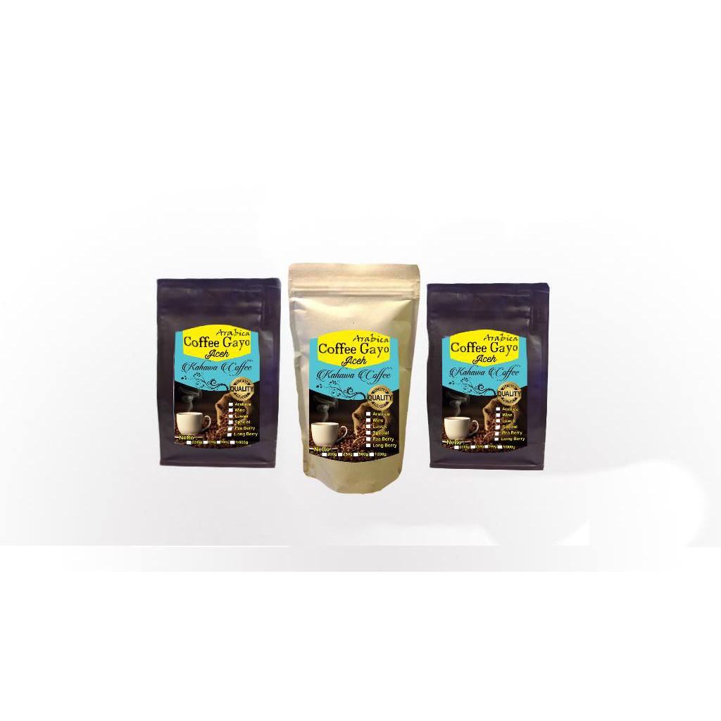 

Kopi Arabica Gayo Long Berry 200Gram Kahawa Coffee