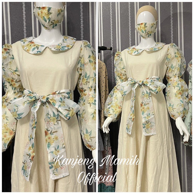 Gamis Lesti Vivorie Hijab Mewah cantik