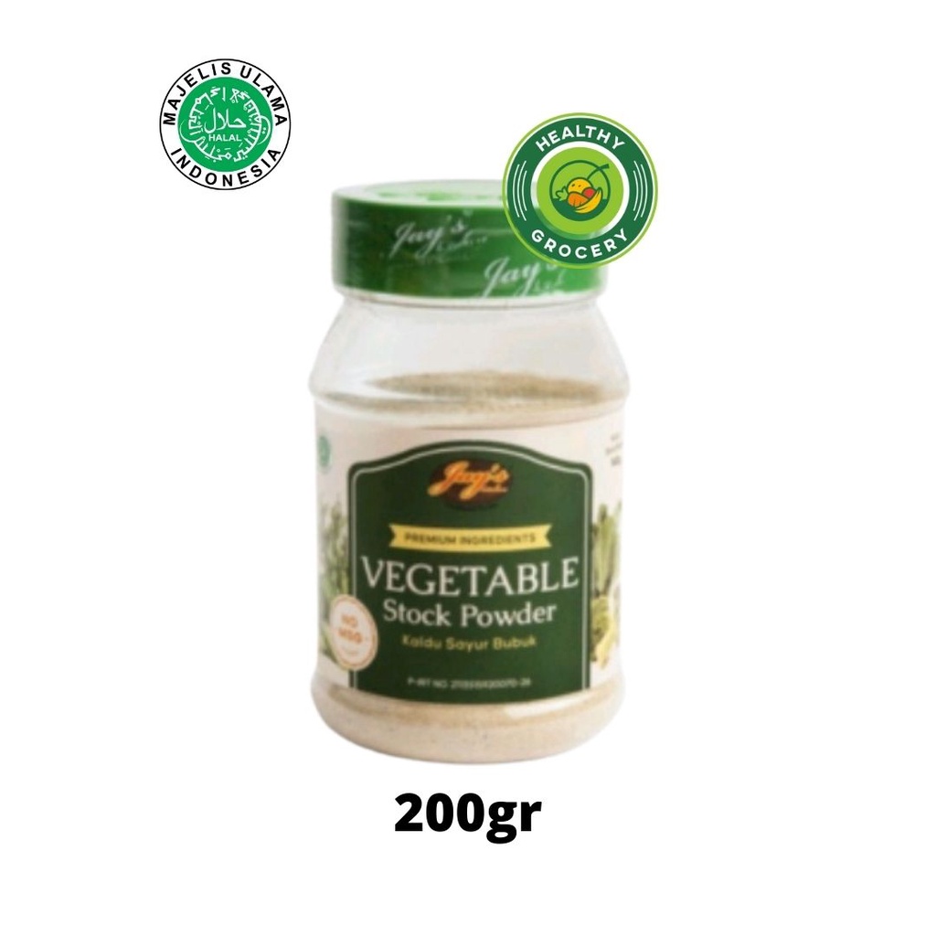 

Jay's Mushroom Stock Powder 200gr / Chicken Stock Powder / All Varian