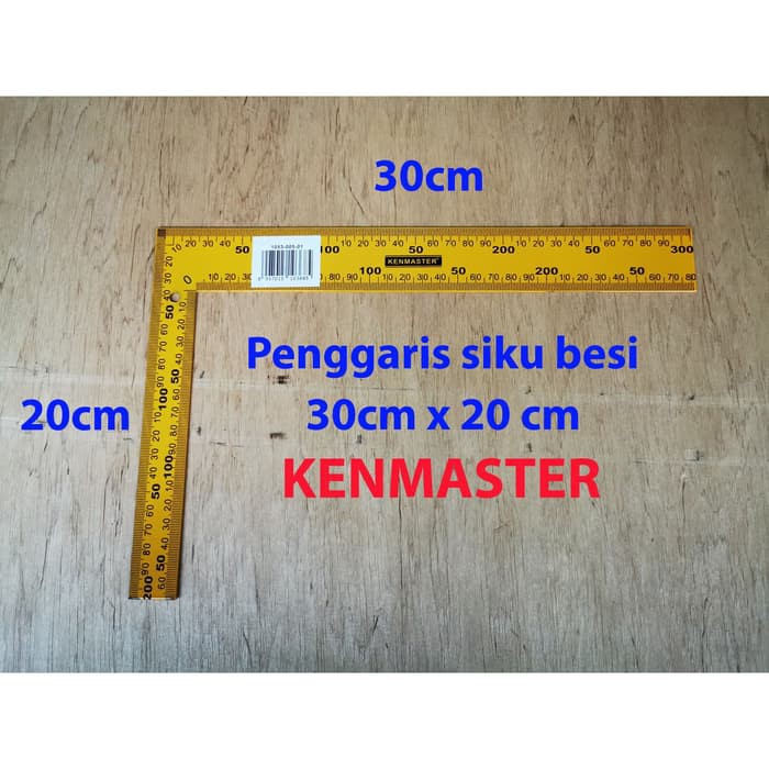 

penggaris siku besi 30cm x 20cm besi tebal besi siku KENMASTER