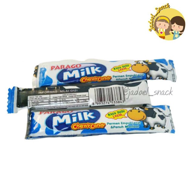 

Permen Susu Parago Milk Chewy by Jadoel Snack