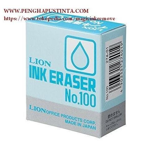 

PENGHAPUS TINTA LION INK ERASER NO 100 MADE IN JAPAN