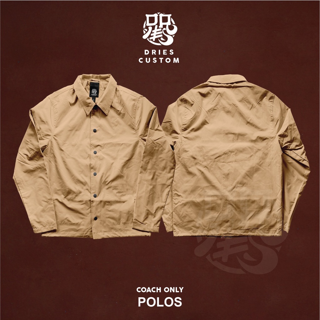 Dries jaket coach polos