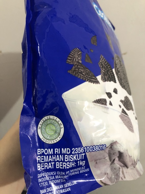 1 KG Oreo Cookie CRUMB / Oreo Cookie Crumb 1 KG / KEMASAN ASLI