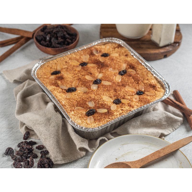 

Klappertaart Almond 20x20 | Cemilan Asli Khas Manado