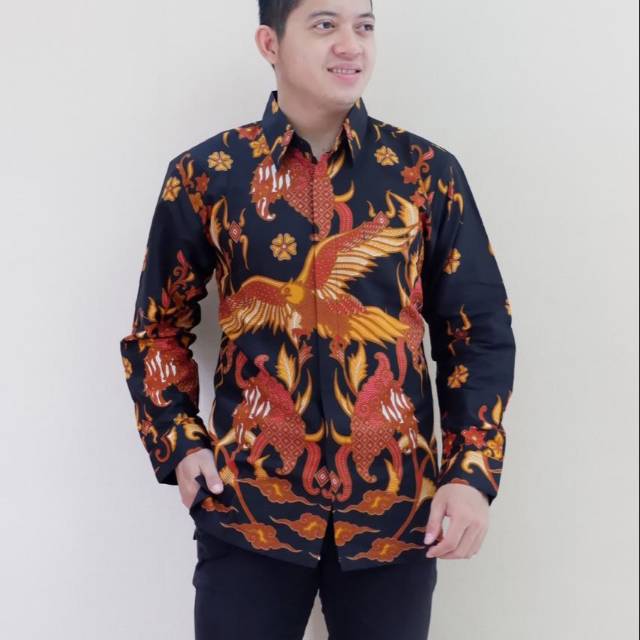 Kemeja batik soloan elang prakoso