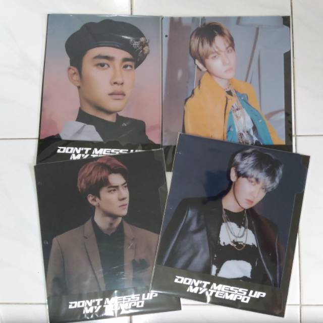 READY - OFFICIAL EXO BINDER INDEX PHOTO - DMUMT - Don't mess up my tempo - BAEKHYUN