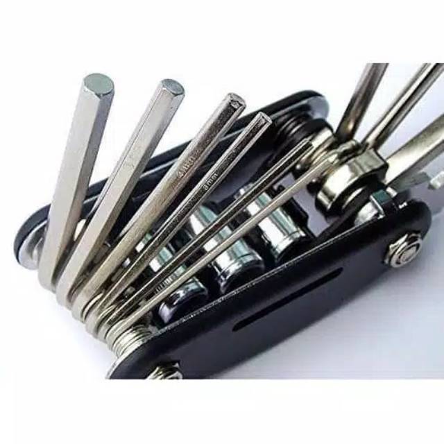 Kunci Sepeda 16 pcs Tools Kunci Obeng 16 in 1