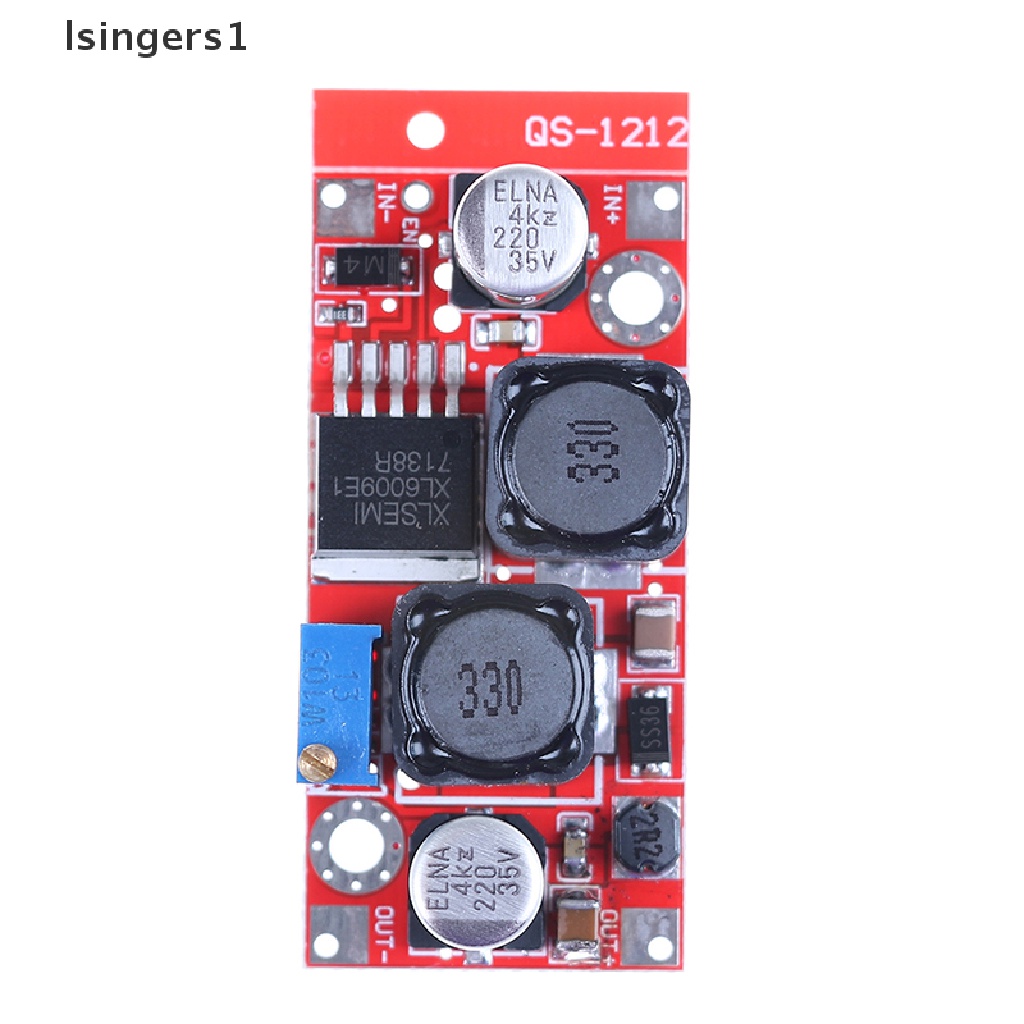 (lsingers1) Xl6009 Modul Konverter Boost Buck DC step up down Tegangan adjustable