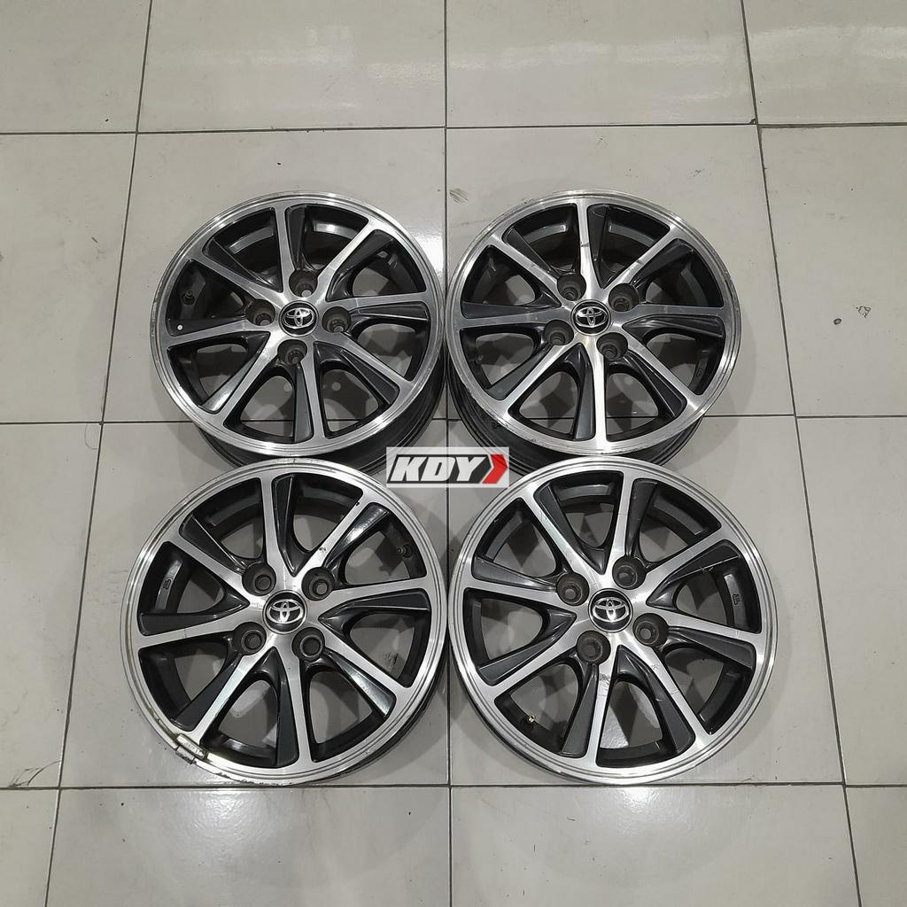 Velg Mobil Bekas Murah Ring 14 Original Copotan Toyota Calya PCD 4x100