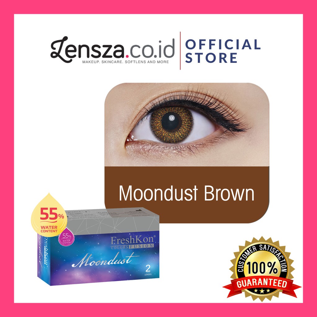 Softlens Freshkon Moondust Monthly / Soflen Warna Freshkon Bulanan Moondust / Freshkon Color Moon Dust