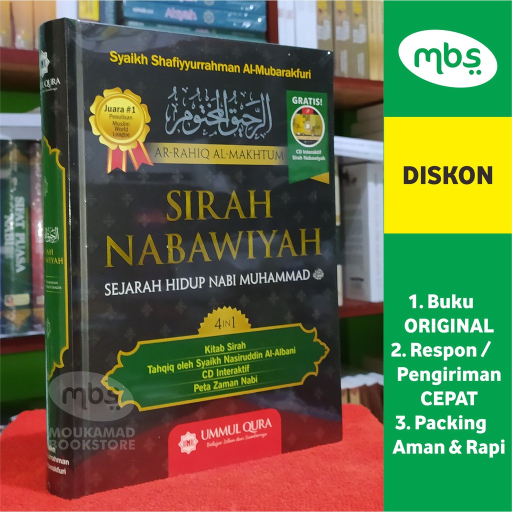 Jual Buku Sirah Nabawiyah Sejarah Hidup Nabi Muhammad Syaikh