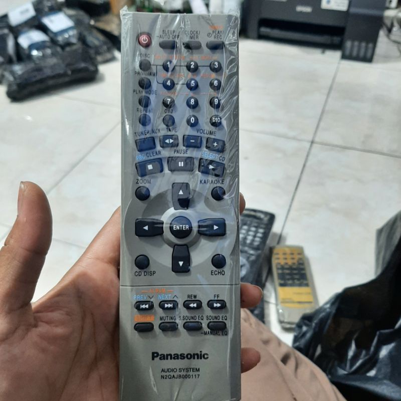 REMOTE REMOT PANASONIC AUDIO SYSTEM N2QAJB000117 ORIGINAL ASLI