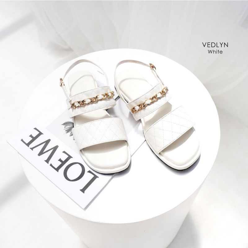 Damelia Melstore jkt Sandal wanita flatshoes Vedlyn DAMELIA MELSTORE JKT