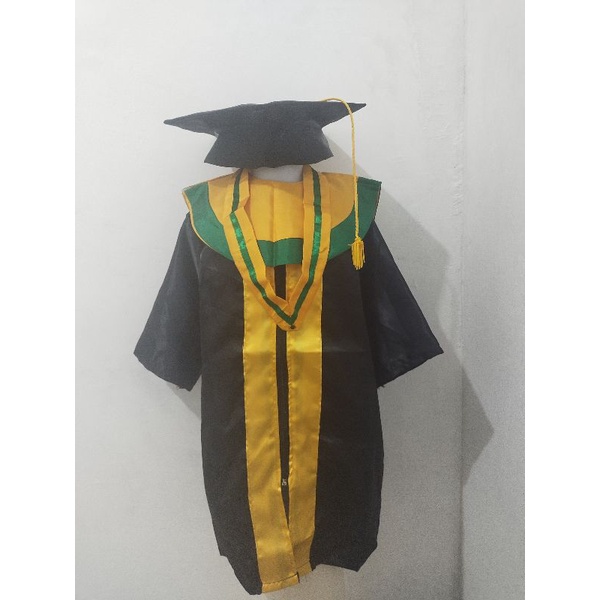 baju wisuda list TK tanpa kalung