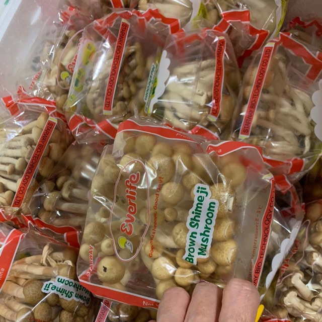 Jual Jamur Shimeji Coklat / Brown shimeji Mushroom