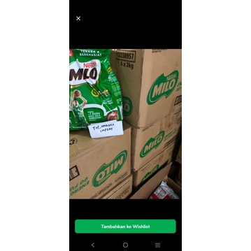 

milo 2 kg perdus