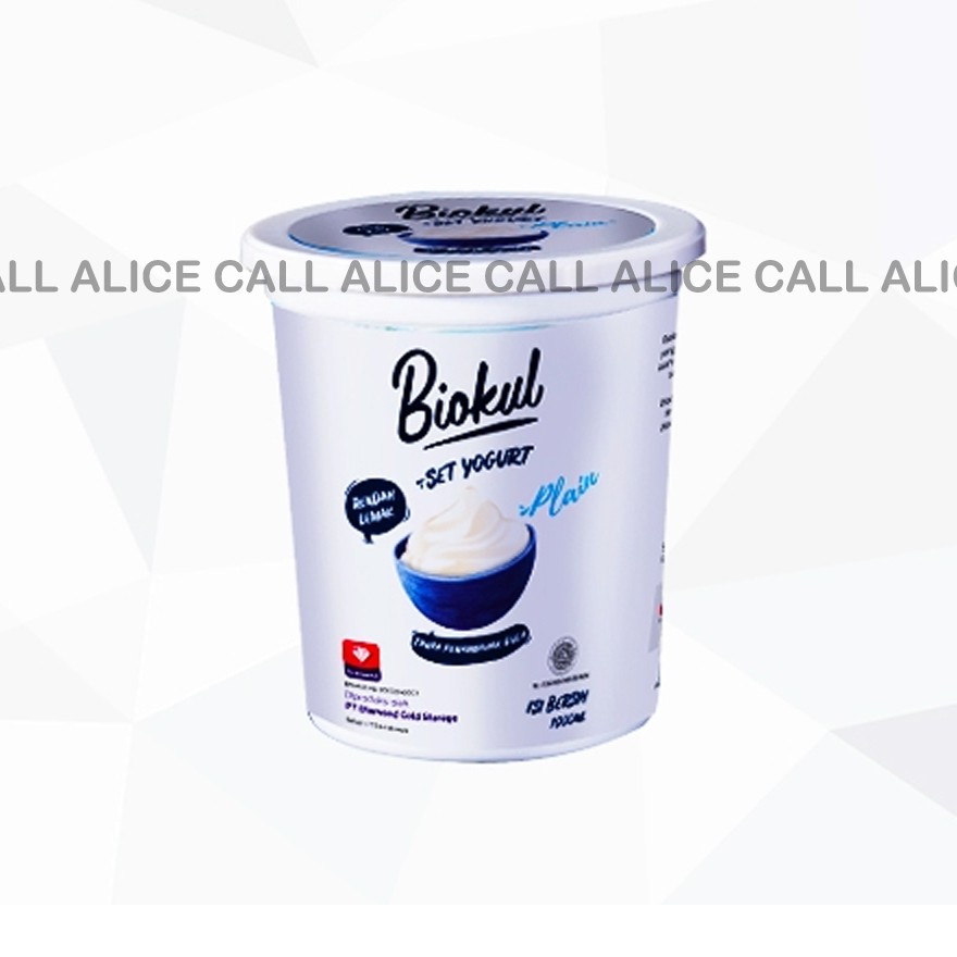 

YOGHURT BIOKUL SET YOGURT PLAIN 1 LITER