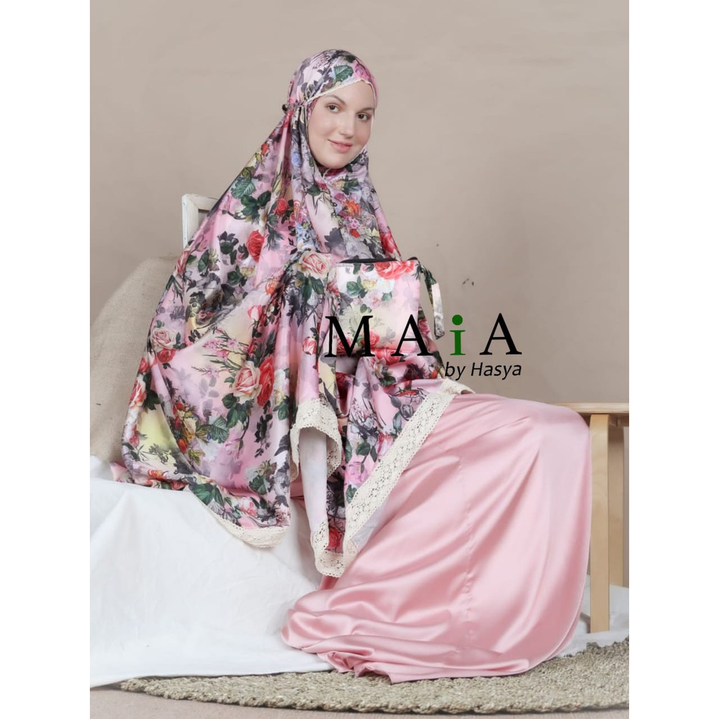 MUKENA CANTIK Maia by Hasya MAXMARA Premium