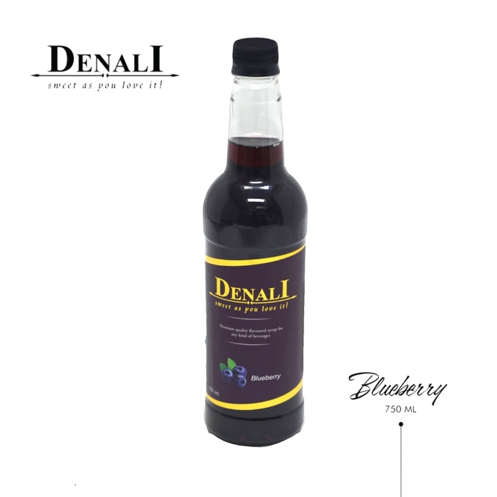 

Syrup Denali Blueberry 750ml