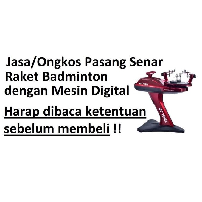 Pasang Senar Raket Badminton Mesin Digital TERBAIK