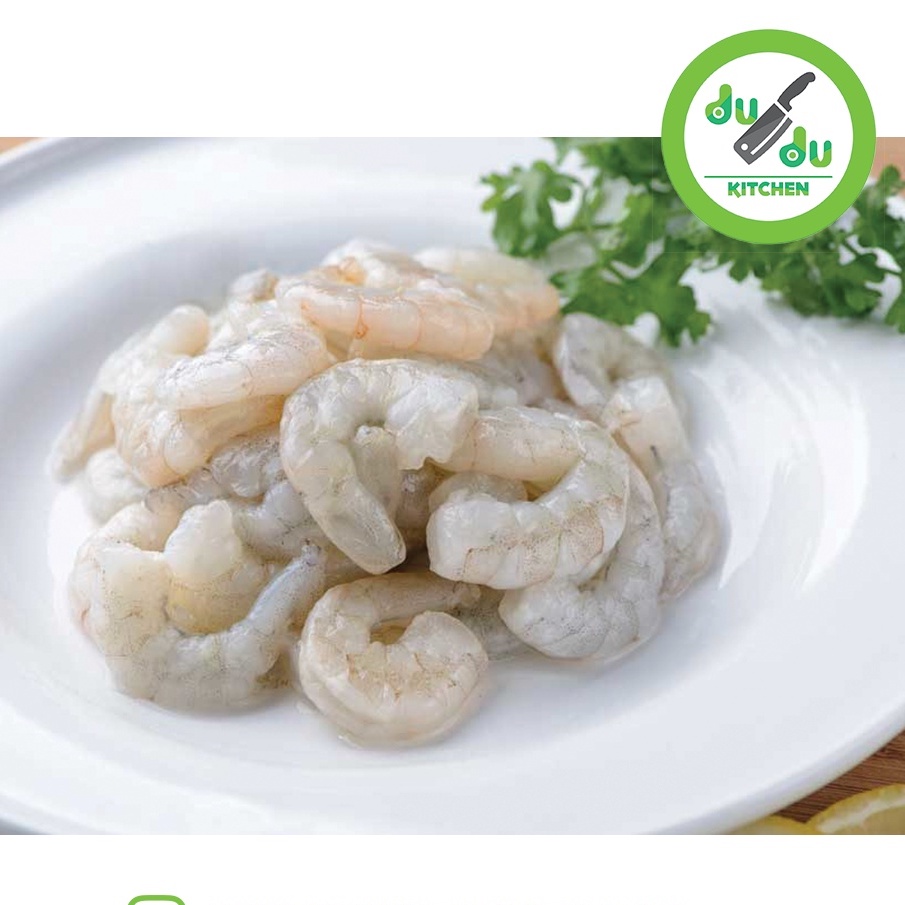 

(Dudu Kitchen) Udang Vaname Kupas Beku - Shrimp Raw Frozen Bersih Fresh