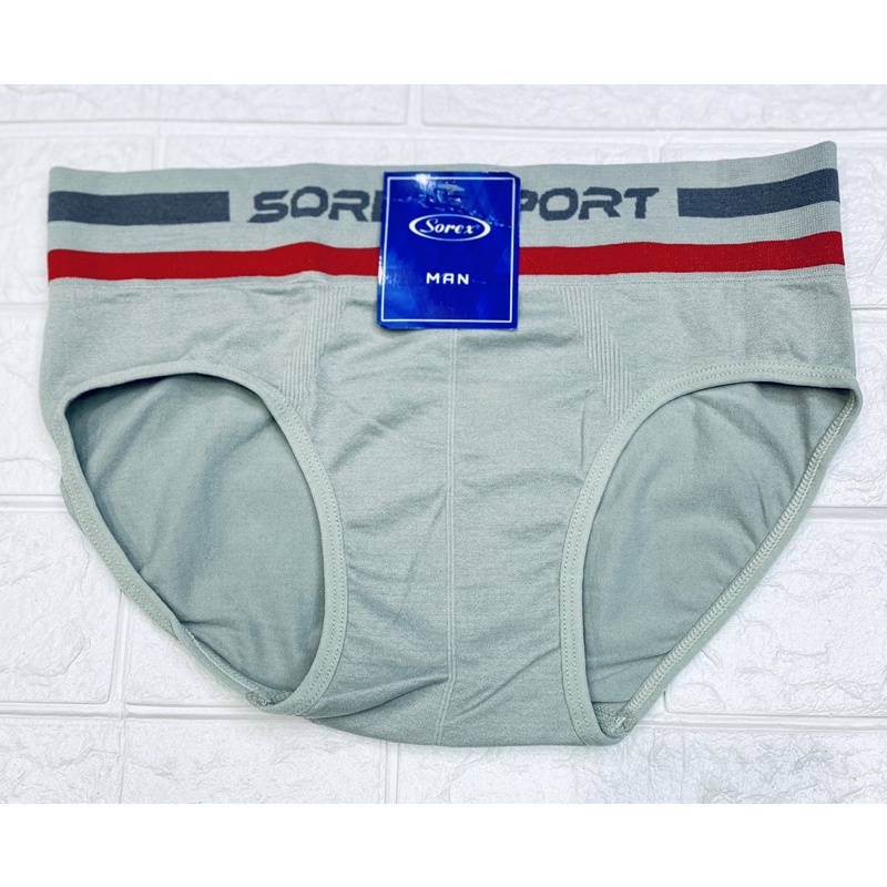 Cd pria | celana dalam pria SOREX Sport M3803 bahan rajut/spandex isi 2pcs