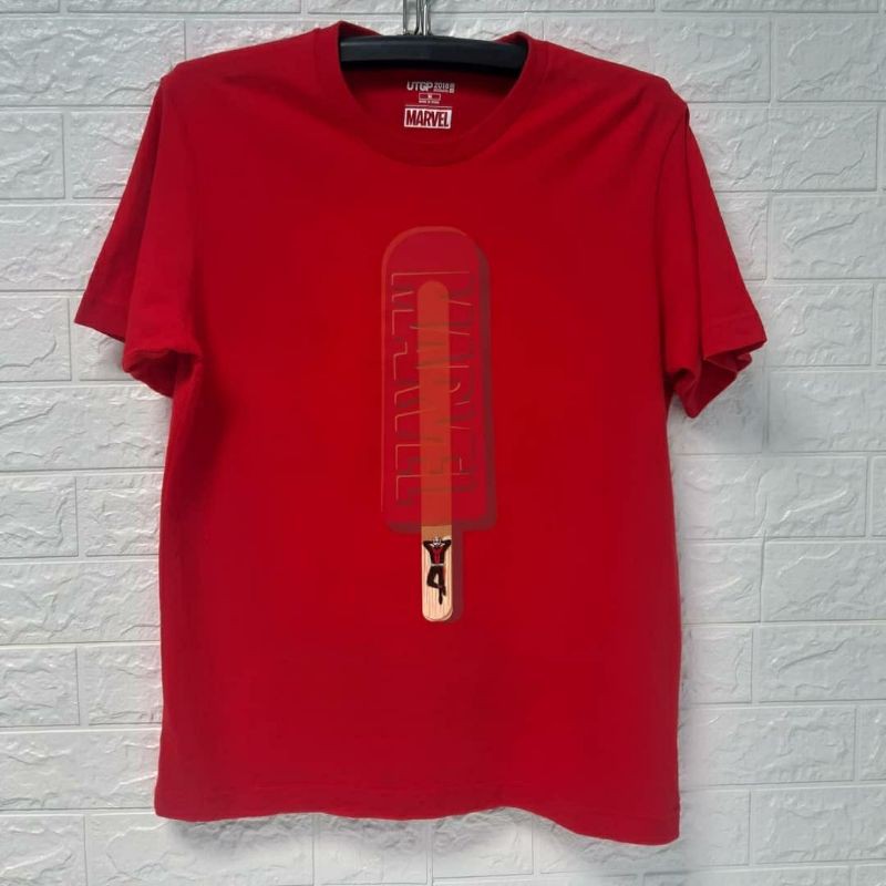 KAOS UNIQLO X MARVEL SECOND ORIGINAL
