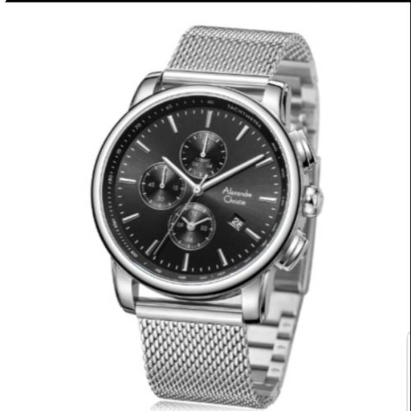 Alexandre christie 6485 rantai pasir silver original