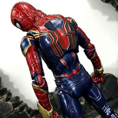 Promo Mafex 081 Marvel Avengers Iron Spider Spiderman Infinity War Figure Murah
