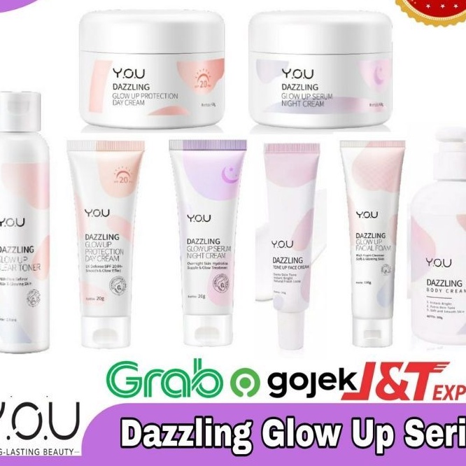 YOU DAZZLING GLOW UP SERIES PAKET GLOW ORIGINAL