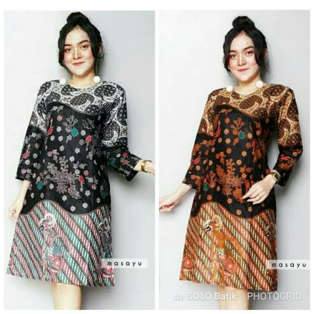 Tunik Batik Solo Modern