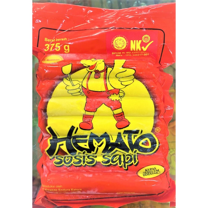 

Hemato Sosis Sapi 375gr