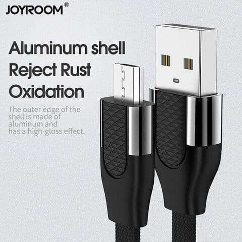 Joyroom Fast Charging Cable Alumunium 1m S-M359 - Lighting, Micro, &amp; Type C