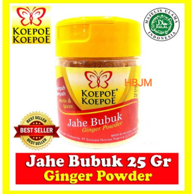 

JAHE BUBUK 25 GR KOEPOE KOEPOE - GINGER POWDER