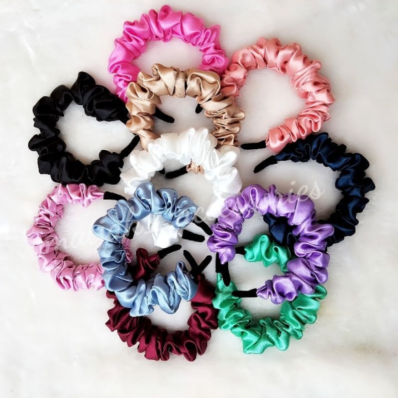 PROMO Ready Bando Scrunchie Headband Bando Korea