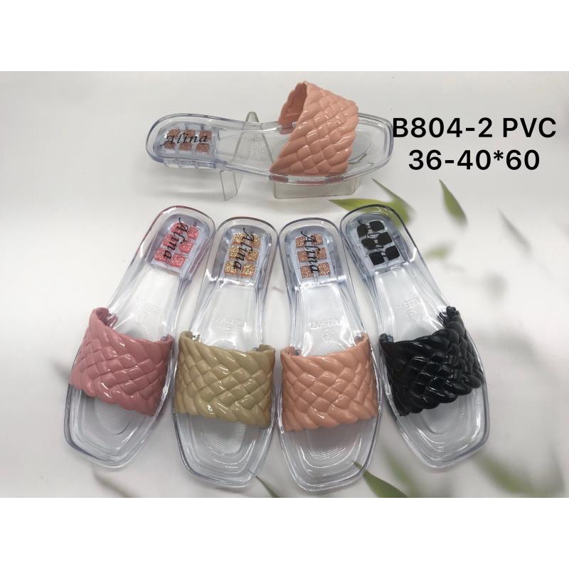 Sandal Kaca Murah Import Hak 2cm