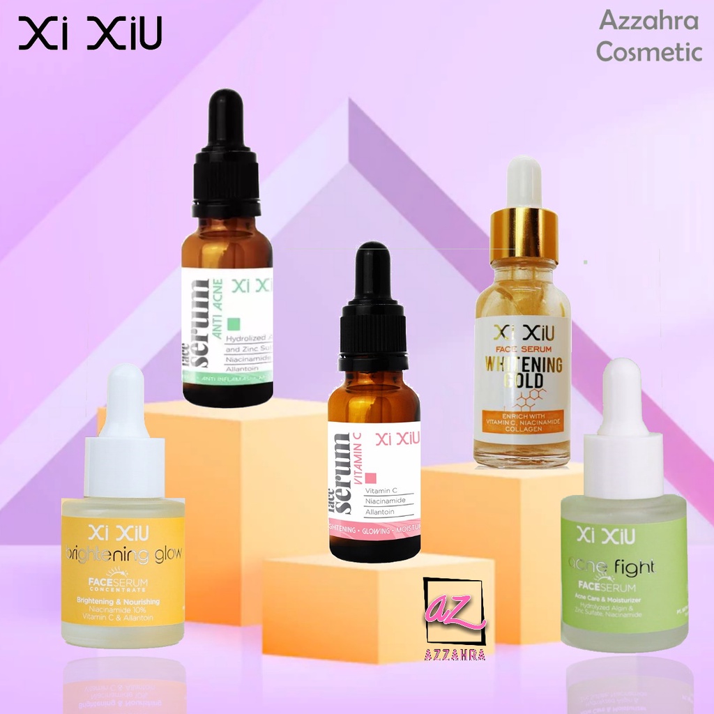 XI XIU Serum Face Serum Vitamin C / Serum Anti Acne / Whitening Gold - 20ml