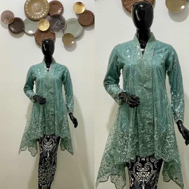 kebaya kartini TuLE waka / kebaya modern / Kebaya remaja / Kebaya ocean / Kebaya bali / Kebaya wisuda / Kebaya brukat-Wardah