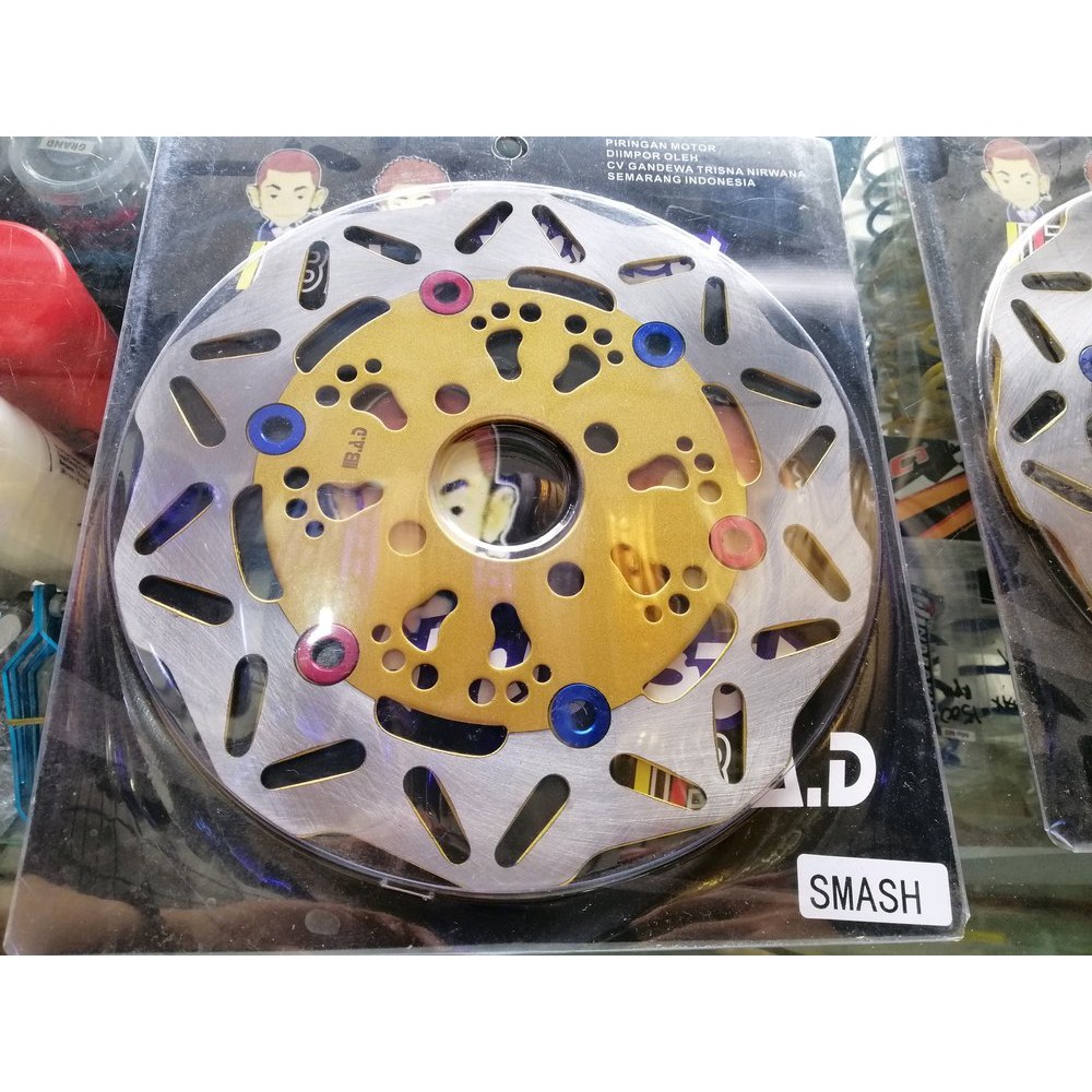 Piringan Cakram Disc Standar Variasi Motor Suzuki Smash-Satria 2