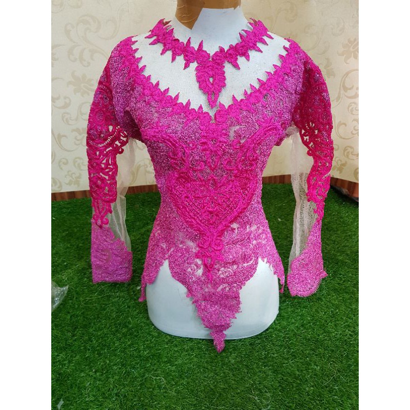 kebaya atasan pink fanta