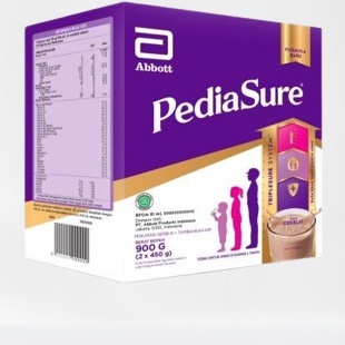 PEDIASURE TRIPLESURE COKLAT 900 GRAM