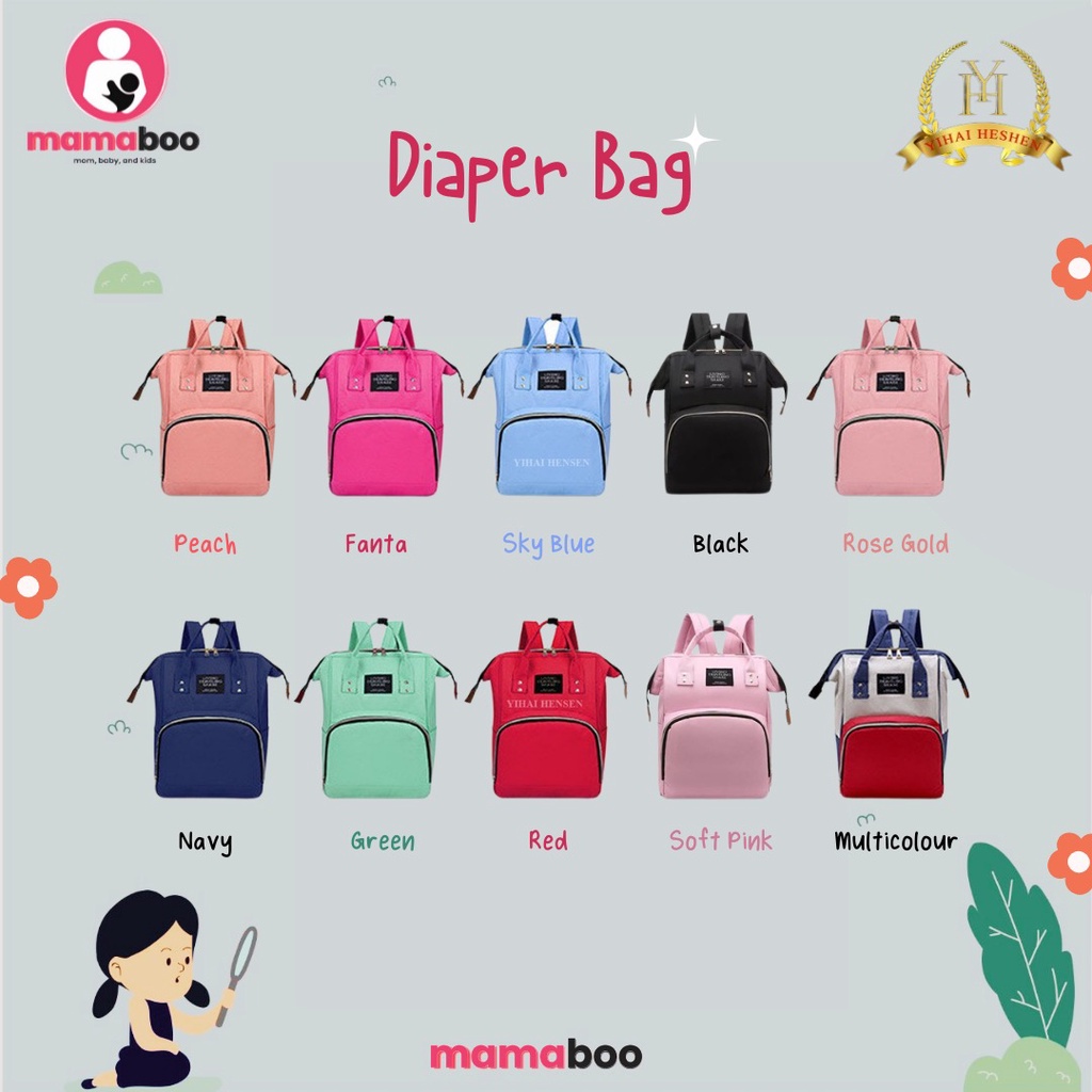 Living Traveling Share - Diaper Bag Tas Bayi